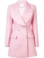 Acler Cunningham Double Breasted Blazer - Pink