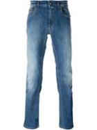Fay Slim-fit Jeans, Men's, Size: 38, Blue, Cotton/polyester/spandex/elastane