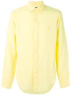 Ralph Lauren - Sport Shirt - Men - Linen/flax - L, Yellow/orange, Linen/flax