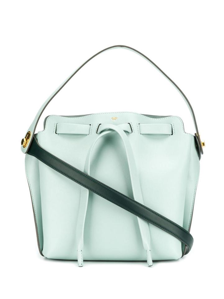 Anya Hindmarch Drawstring Tote Bag - Blue
