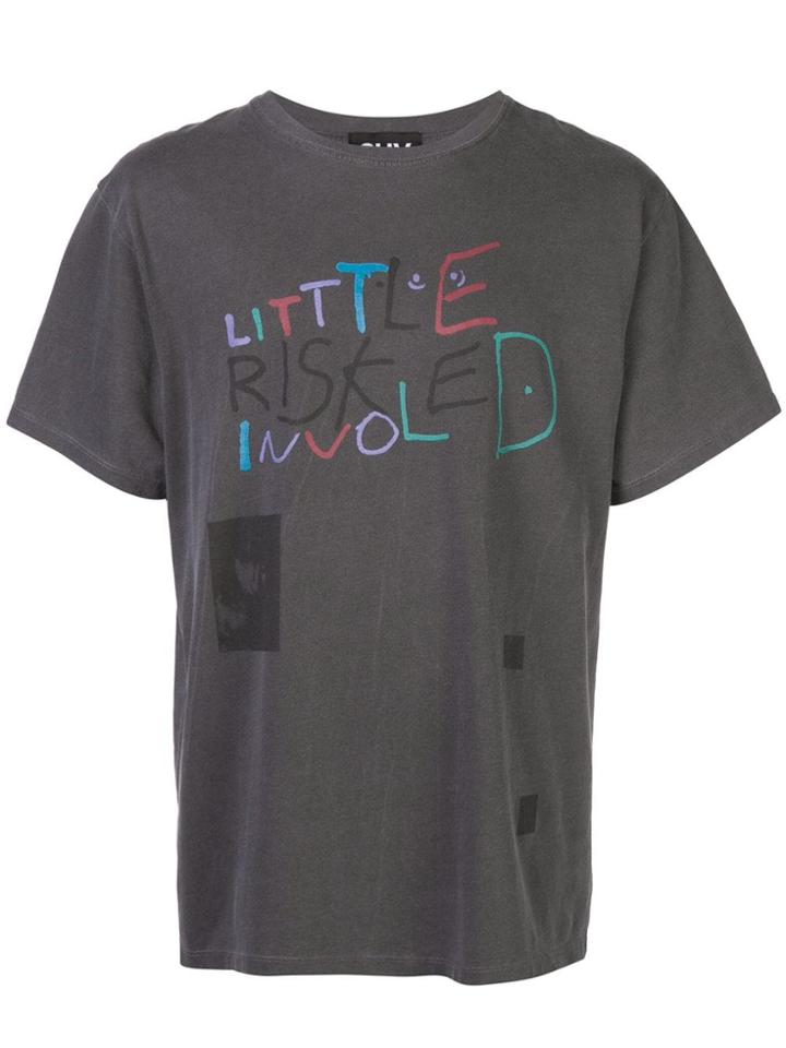 Luv Collections Little Risk T-shirt - Black