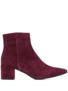 Hogl Pointed-toe Ankle Boots - Red