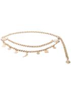 Liu Jo Charm Appliqués Belt - Gold