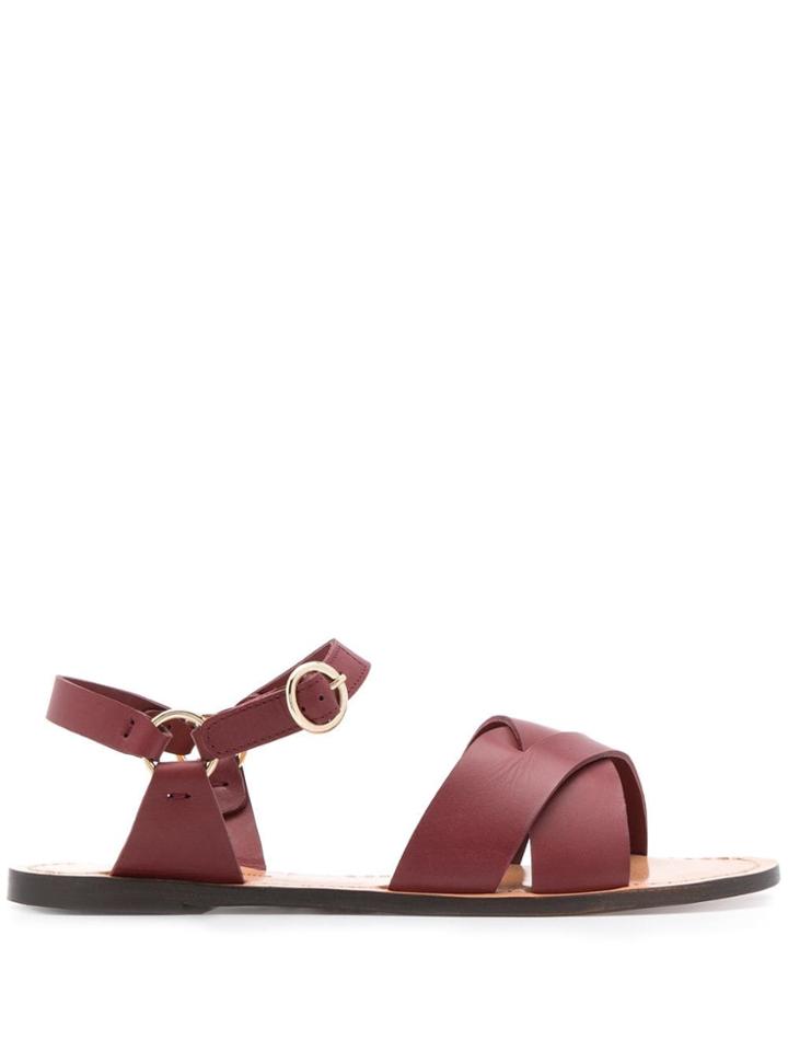 Tila March Whitney Sandals - Red