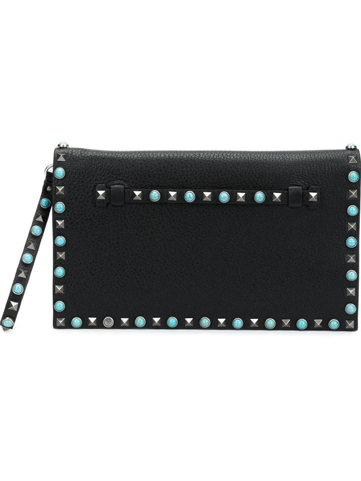 Valentino 'rockstud Rolling' Clutch