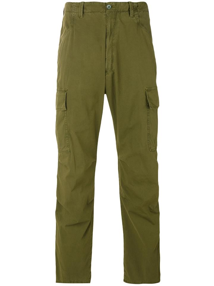 Pt01 - Loose Fit Pants - Men - Cotton/spandex/elastane - 46, Green, Cotton/spandex/elastane