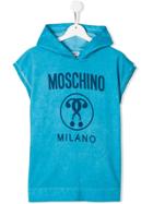 Moschino Kids Short-sleeved Hoodie - Blue