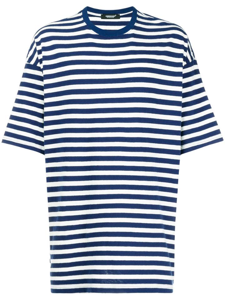 Undercover Striped Marine T-shirt - Blue