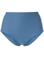 Matteau High Waisted Bikini Bottoms - Blue