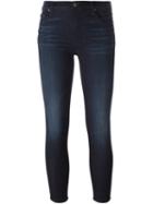J Brand Capri Mid-rise Skinny Jeans, Women's, Size: 28, Blue, Cotton/polyester/lyocell/spandex/elastane