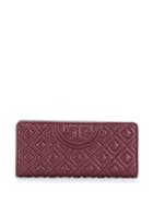 Tory Burch Diamond Quilt Wallet - Red