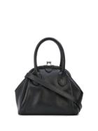 Y's Mini Clasp Tote - Black