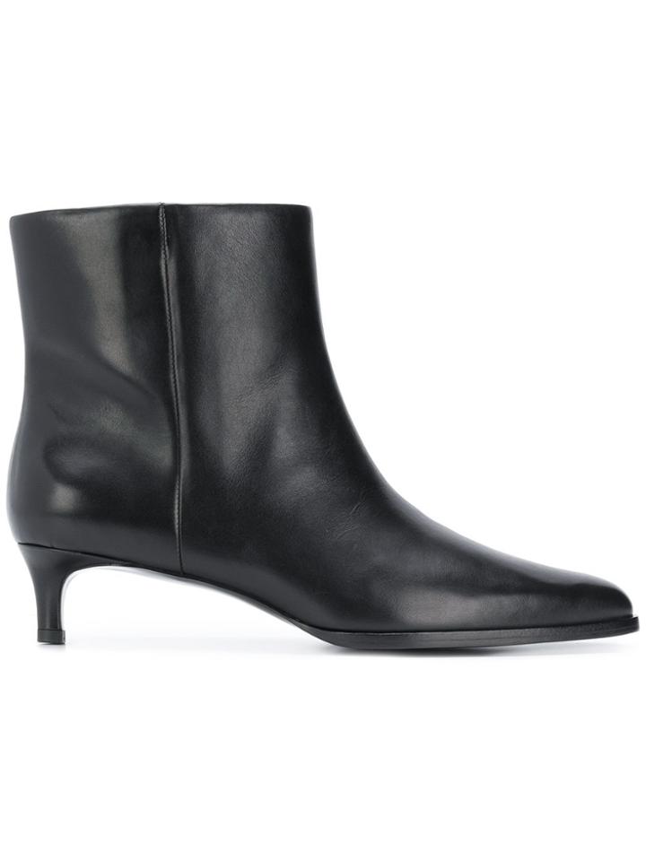 3.1 Phillip Lim Kitten Heel Ankle Boots - Black