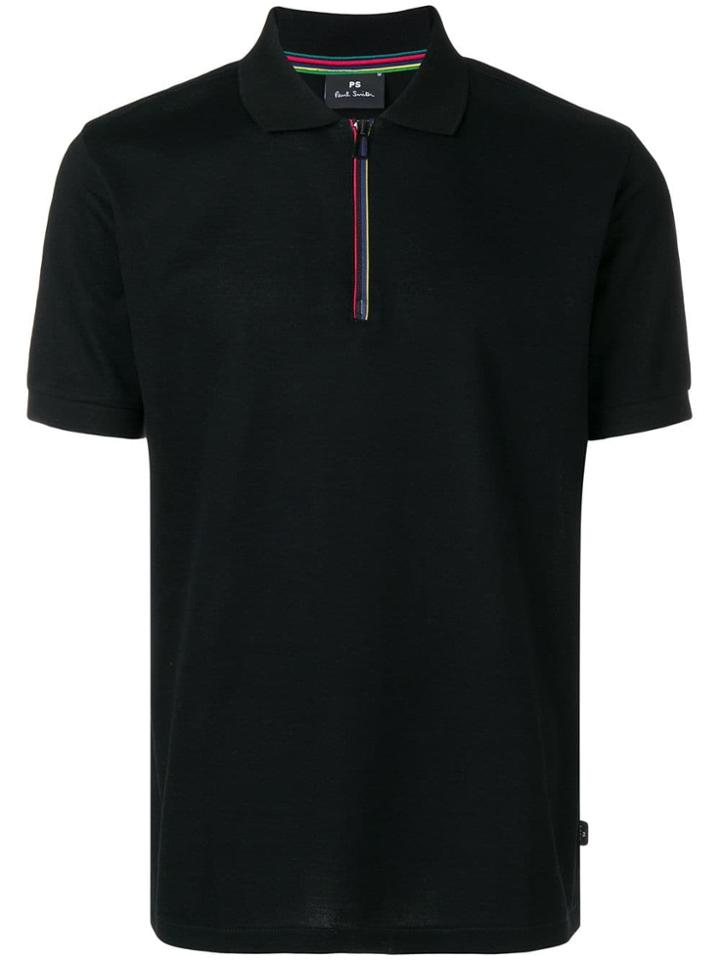 Ps By Paul Smith Basic Polo Shirt - Black