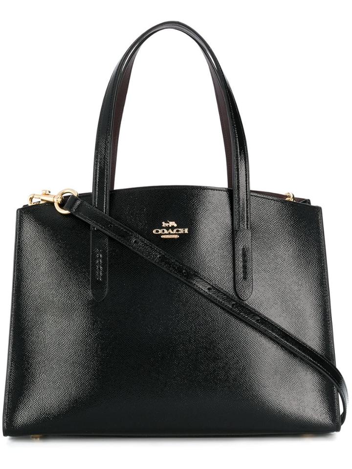 Coach Charlie Carryall Tote Bag - Black