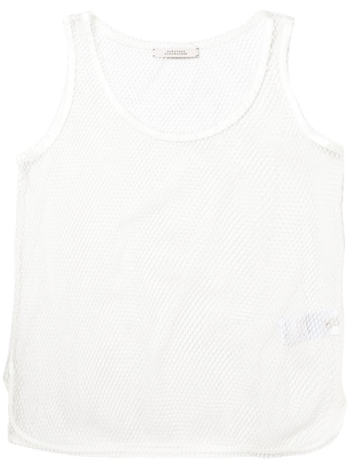 Dorothee Schumacher Mesh Tank Top - White