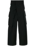 Julius Oversized Trousers - Black