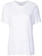 Iro Uneven Neckline T-shirt - White