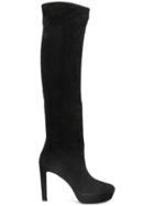 Prada 105 Over-the-knee Boots - Black