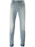 Maison Margiela Contrast Cuff Jeans, Men's, Size: 31, Blue, Cotton/spandex/elastane