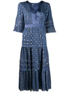Temperley London Suki Day Dress - Blue