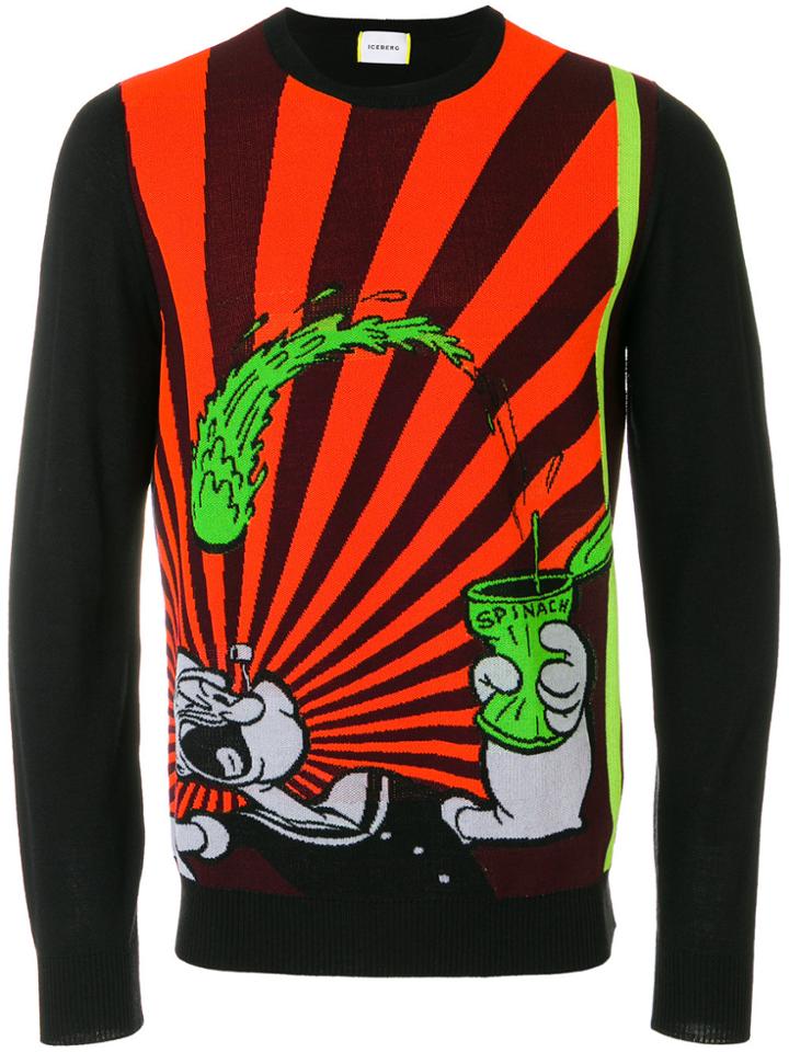 Iceberg Popeye Printed Sweater - Multicolour
