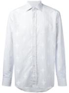 Etro - Striped Shirt - Men - Cotton/linen/flax - 39, Blue, Cotton/linen/flax