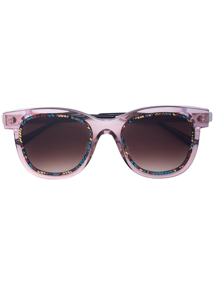 Thierry Lasry Savvvy Square Sunglasses - Pink & Purple