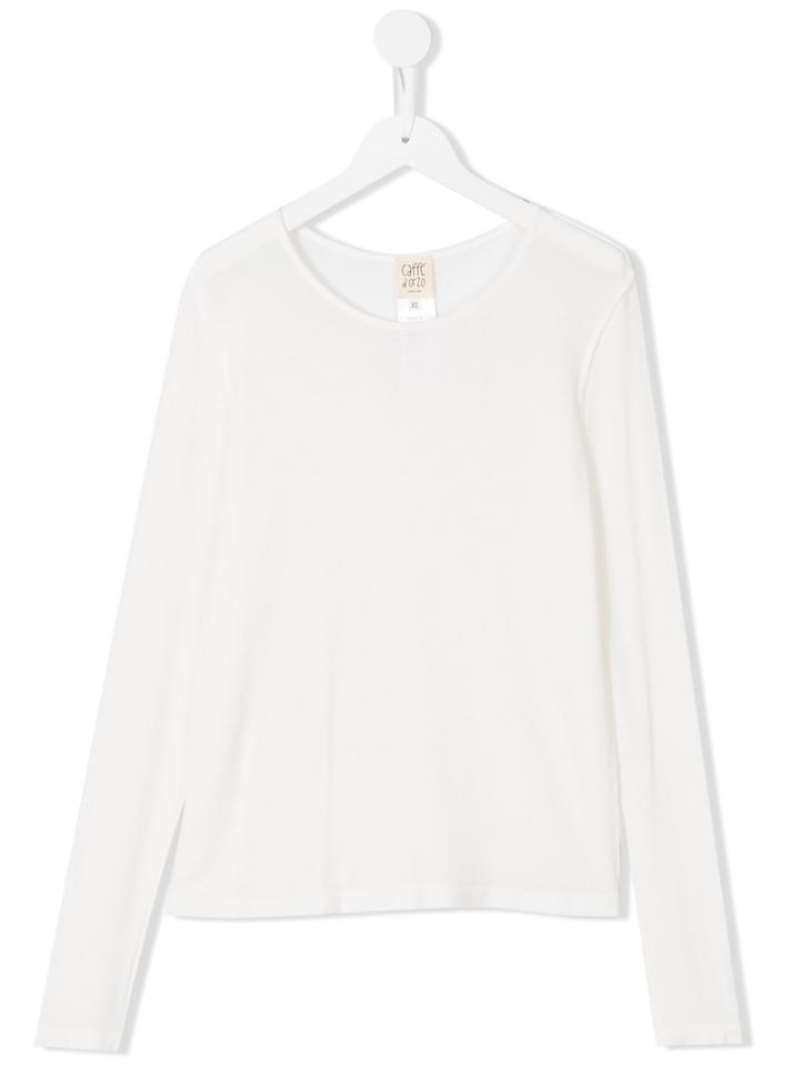 Caffe' D'orzo Neiva Top, Girl's, Size: 14 Yrs, White