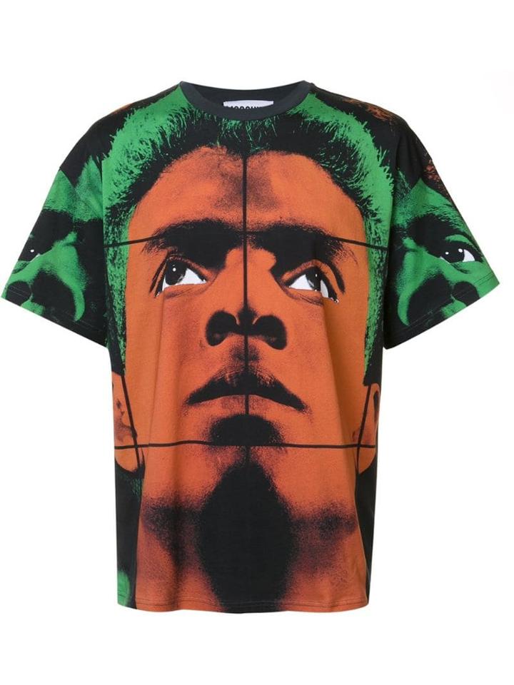 Moschino Face T-shirt - Yellow