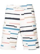 Wesc - Marty Broken Stripe Shorts - Men - Cotton - M, White, Cotton