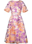 Christian Siriano Floral Swing Dress