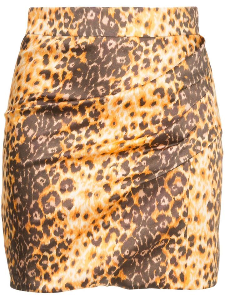 Manning Cartell Jaguar Print Mini Skirt - Multicolour