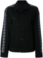 Marcelo Burlon County Of Milan Kappa Oversized Denim Jacket - Black