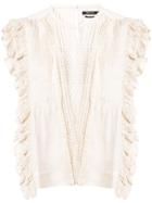 Isabel Marant Embroidered Blouse - Neutrals