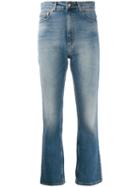 Magda Butrym High-rise Cropped Jeans - Blue