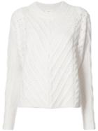 A.l.c. Cable Knit Sweater - White
