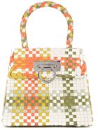 Salvatore Ferragamo Vintage Intrecciato Gancini Bag - Multicolour