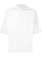 Jil Sander Oversized Flap Pocket Shirt - White