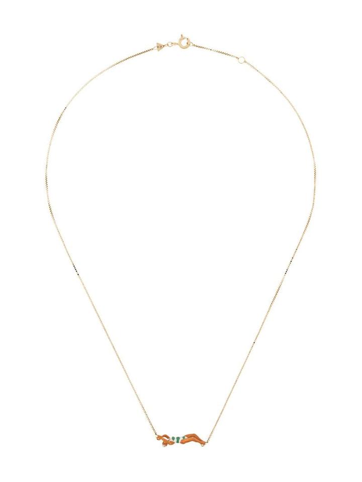 Aliita Swimmer Necklace - Gold