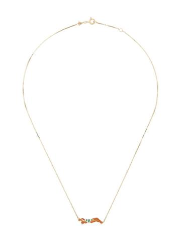 Aliita Swimmer Necklace - Gold