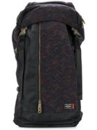 Porter-yoshida & Co Printed Rucksack - Black