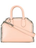 Stella Mccartney - Mini Falabella Box Bag - Women - Artificial Leather/metal - One Size, Women's, Pink/purple, Artificial Leather/metal
