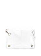 Nana-nana Clear Shoulder Bag - White