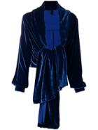 Unravel Project Silk Deconstructed Blazer Lipstick - Blue