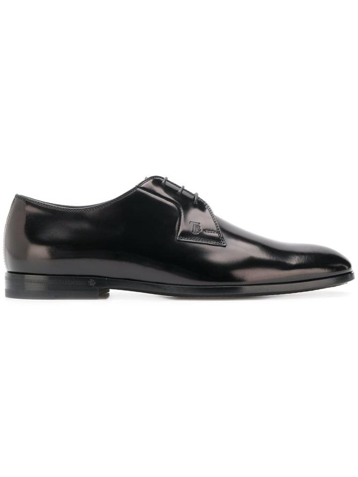 Tod's Varnished Lace-up Shoes - Black