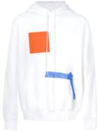 424 Fairfax - Patchwork Hoodie - Men - Cotton - L, White, Cotton