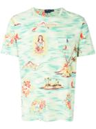 Polo Ralph Lauren Hawaiian Motif T-shirt - Green