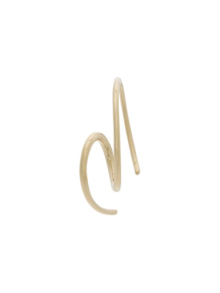 Maria Black 14kt Yellow Gold Racer Nude Earring - Metallic