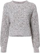 T By Alexander Wang Crew Neck Jumper, Women's, Size: Medium, Cotton